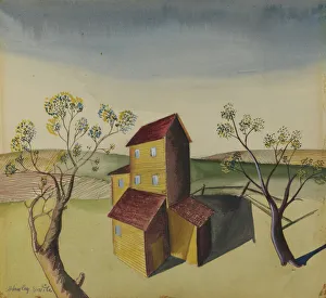 Spring Landscape Painting Prints: Spring, n. d. Creator: Stanley Smith
