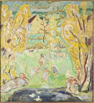 Nabis Movement Artists Prints: Spring (Study), 1912. Creator: Bonnard, Pierre (1867-1947)