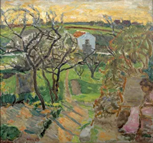 Nabis Art Movement Prints: Spring sunset, 1909. Creator: Bonnard, Pierre (1867-1947)
