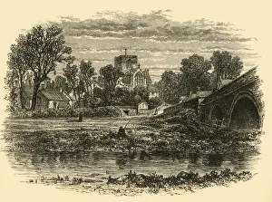 Welsh Landscapes Prints: St. Asaph, 1898. Creator: Unknown