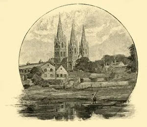 St. Finbars Cathedral, 1898. Creator: Unknown St. Finbars Cathedral, 1898. Creator: Unknown