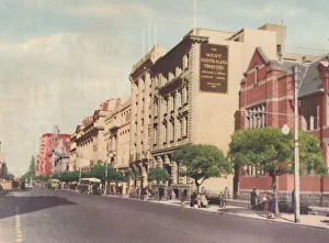 St. Georges Terrace Print, Perth, c1947