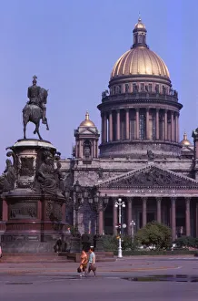 St. Isaacs Cathedral, Leningrad, c1960s. Artist: CM Dixon St. Isaacs Cathedral, Leningrad, c1960s. Artist: CM Dixon