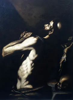 St Jerome, late 16th-early 17th century. Artist: Louis Finson St Jerome, late 16th-early 17th century. Artist: Louis Finson