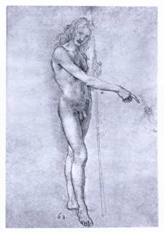 St John the Baptist, c1478. Artist: Leonardo da Vinci St John the Baptist, c1478. Artist: Leonardo da Vinci