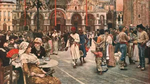 British Public Picture Galleries Prints: St Marks Square, Venice, 1883, (c1902). Creator: Unknown