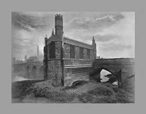St. Marys Chantry, Wakefield c1900. Artist: G & J Hall St. Marys Chantry, Wakefield c1900. Artist: G & J Hall