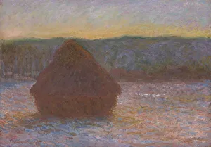 Claude Monet's Stack of Wheat Print, 1890/91