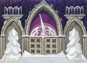 Stage Design for The Nutcracker Ballet Print