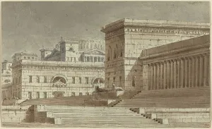 Heritage Images Print of Stage Design