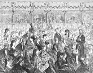 The Stalls - Covent Garden Opera, 1872. Creator: Gustave Doré The Stalls - Covent Garden Opera, 1872. Creator: Gustave Doré