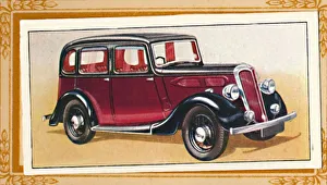 Classic British Saloon Cars Prints: Standard 12 Saloon, c1936