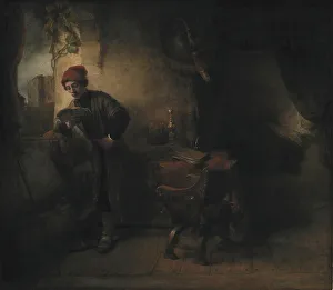 Rembrandt's "The Student" Print, 1651-1654