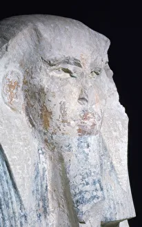 Statue of Djoser, Ancient Egyptian Pharaoh, 27th century BC Statue of Djoser, Ancient Egyptian Pharaoh, 27th century BC