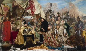 Images Dated 23rd May 2018: Stephen Bathory at Pskov Print, Royal Castle Collection