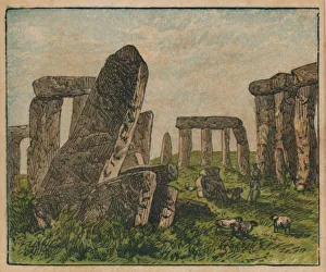 Prehistoric Sites UK Prints: Stonehenge, c1910. Creator: Unknown