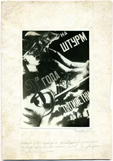 Socialist Realism Images Prints: In the Storm of the Third Year of the Five-Year Plan, 1930