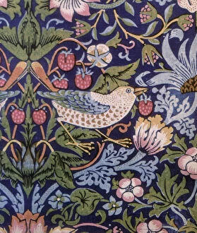 Images Dated 4th August 2005: The Strawberry Thief, 1883. Artist: William Morris