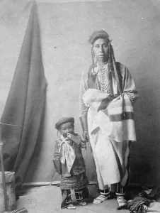Native American Heritage Images Prints: Strong Enemy, c1908. Creator: Edward Sheriff Curtis