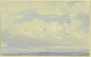 Prints of Studies of clouds, 19th century Peter Burnitz Prints: 19th Century Cloud Studies Print