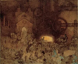 Allegory And Literature Prints: Study for The Age of Reason