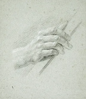 17th Century Study of a Hand Print