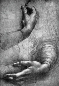 Study of hands, 15th century (1930).Artist: Leonardo da Vinci Study of hands, 15th century (1930).Artist: Leonardo da Vinci