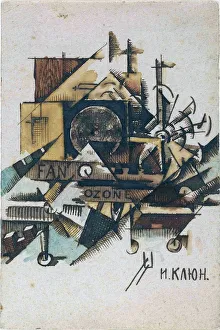 Study for Ozonator, 1914 Print