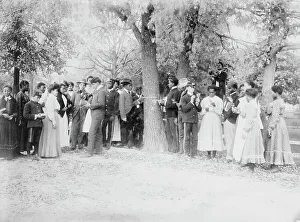 African American Students Prints: Studying botany, Tuskegee, between c1910 and c1915. Creator: Bain News Service