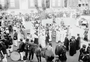 Suffrage Paraders Print, New York c1910-1915