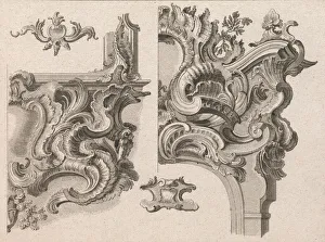 Suggestion for the Decoration of Lower Right and Top Right of an Altar Fram Suggestion for the Decoration of Lower Right and Top Right of an Altar Fram