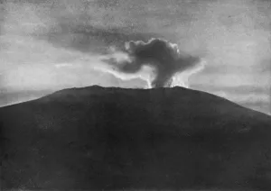 Captain Robert Falcon Scott Expedition Prints: The Summit of Mount Erebus, c1910-1912, (1913). Artist: Herbert Ponting