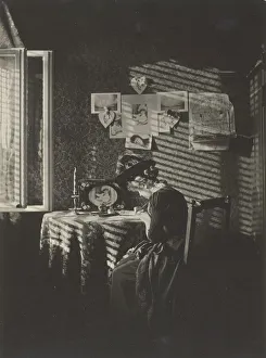 Gelatin Silver Print, Sun Rays - Paula, Berlin 1889
