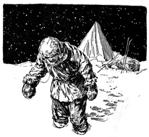 Robert Falcon Scott Prints: No Surrender Oates Went Out To Die, c1929. Creators: Howard Davie, Harry Payne