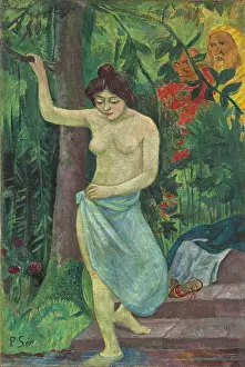 Biblical Scenes In Fine Art Prints: Susanna and the Elders, c1913. Creator: Serusier, Paul (1864-1927)
