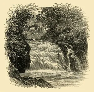 British Scenic Landscapes Prints: The Swallow Falls, 1898. Creator: Unknown
