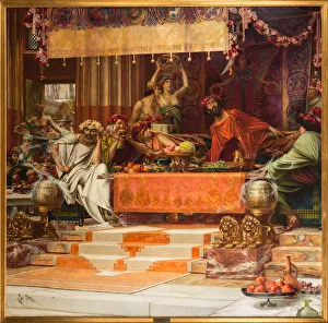 Allegory And Literature Artwork Prints: The Sword of Damocles