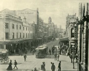 In Sydney, 1901 Print: A Scene from Federated Australia