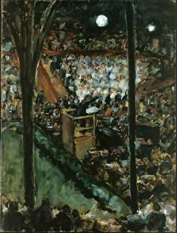 Staatliche Museen Collection Berlin Prints: Symphony of the Thousand (Symphony No. 8), 1912. Creator: Büttner, Erich (1889-1936)
