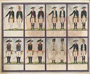Table of uniforms of the troops of Paul I. Gatchina, 1793-1796 Table of uniforms of the troops of Paul I. Gatchina, 1793-1796