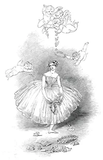 Taglioni's Farewell - by Kenny Meadows, 1845. Creators: Unknown, Joseph Kenny Meadows Taglioni's Farewell - by Kenny Meadows, 1845. Creators: Unknown, Joseph Kenny Meadows