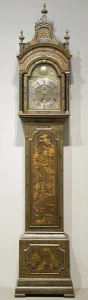 Chinoiserie Prints: Tall-Case Clock Print, Hindon, c. 1770