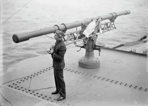Target Practice - Range Finding Device, 1913 Print