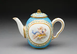 Teapot (from a tea service), Sèvres, 1770. Creators Teapot (from a tea service), Sèvres, 1770. Creators