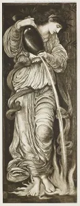 Allegorical Figure Art Prints: Temperance, c1872, (1900). Creator: Unknown