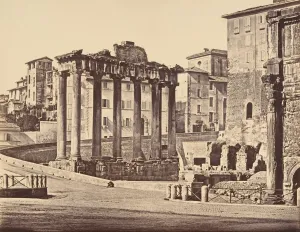 Tempio della Concordia, 1848-52. Creator: Eugène Constant Tempio della Concordia, 1848-52. Creator: Eugène Constant