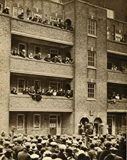 Tenants rent strike, Peckham, south east London, 1931, (1933). Creator: Unknown Tenants rent strike, Peckham, south east London, 1931, (1933). Creator: Unknown