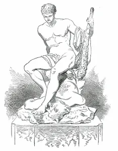 Antonio Canova Artwork Prints: Theseus and the Minotaur, 1850. Creator: Unknown
