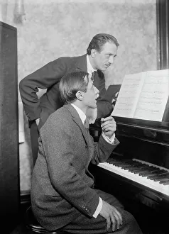 Jacques Thibaud and Alfred Cortot Print, c1915-1920