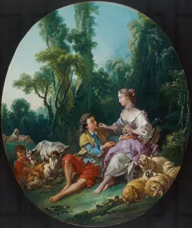 Are They Thinking about the Grape? (Pensent-ils au raisin?), 1747 Are They Thinking about the Grape? (Pensent-ils au raisin?), 1747